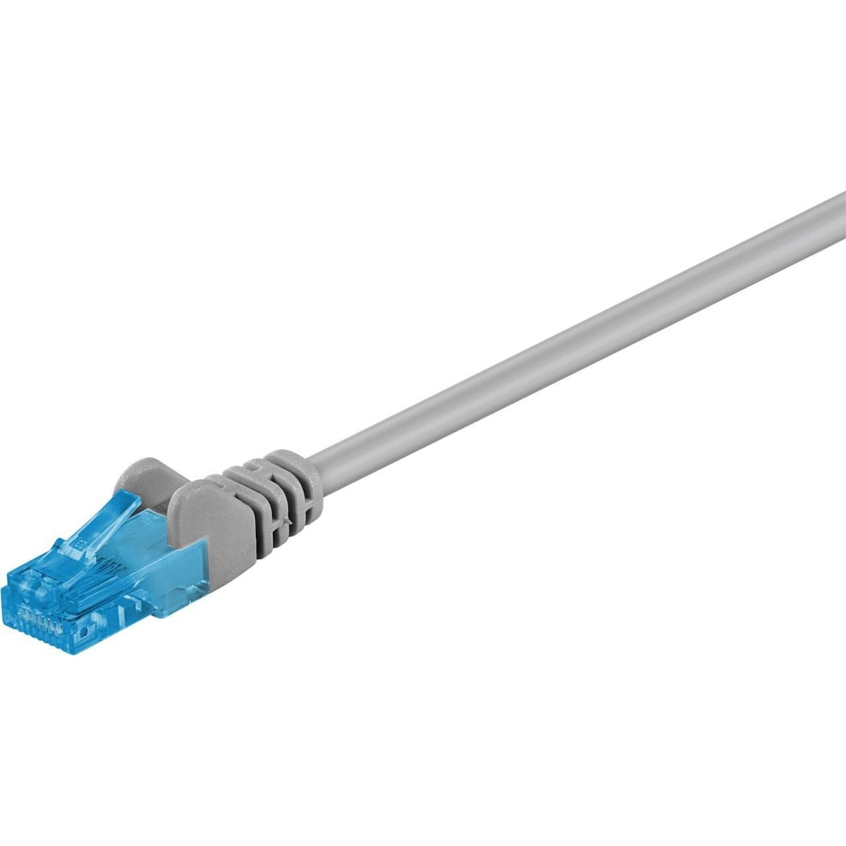 CAT 6A patchkabel U/UTP, grå