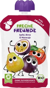 Freche Freunde Quetschmus Apfel, Birne & Passionsfrucht