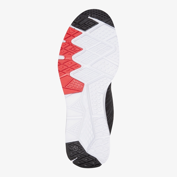 Osaga heren hardloopschoenen zwart/rood