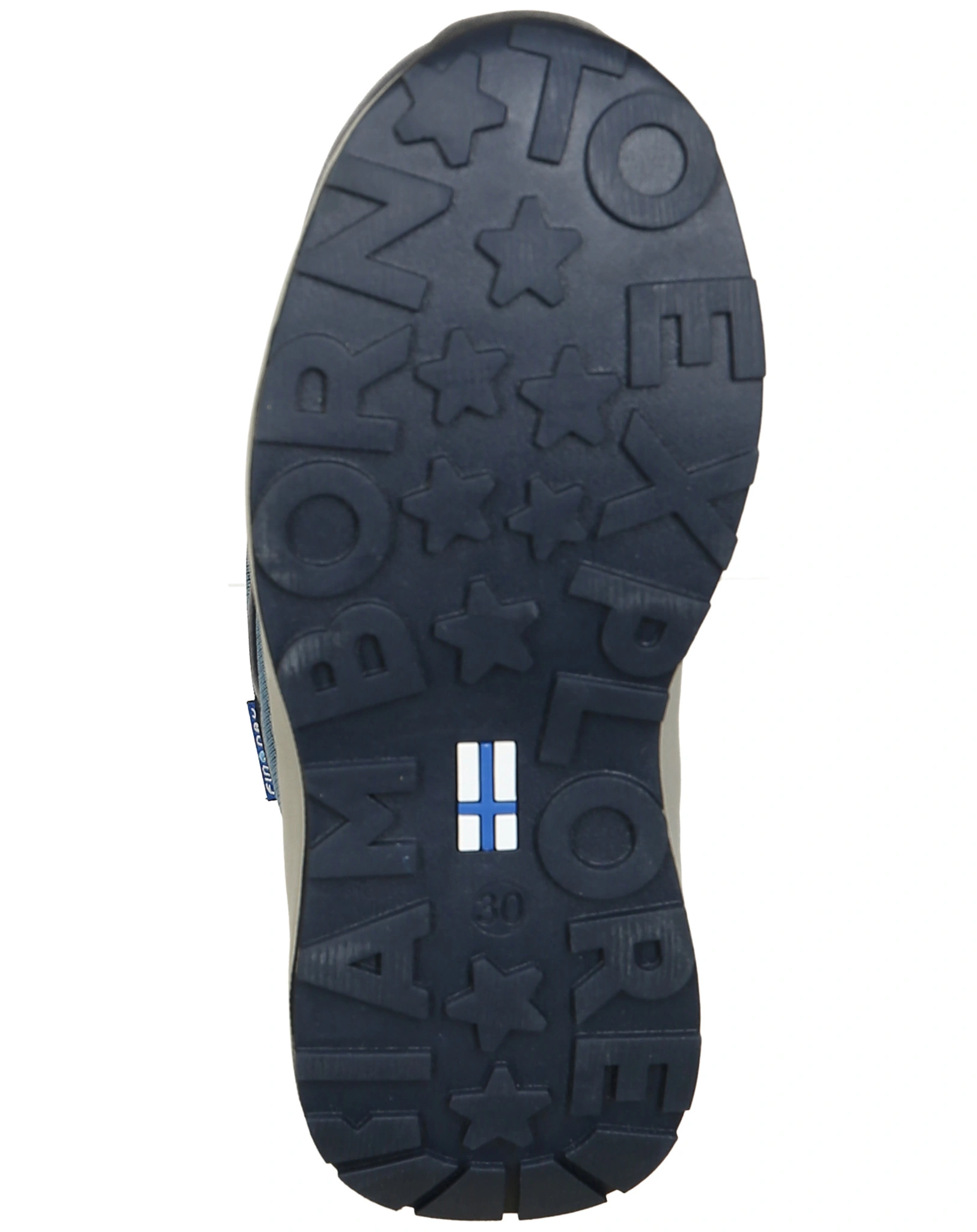 Schneestiefel HUIPPU in dove/navy