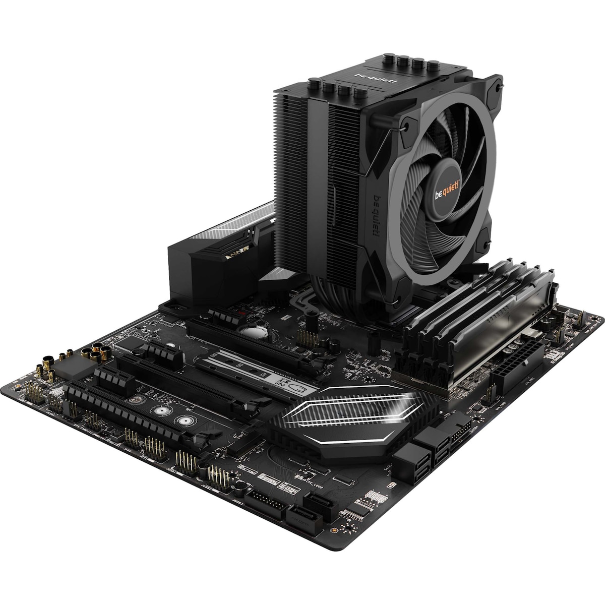 be quiet! PURE ROCK 2 FX CPU-kjøler (sort)