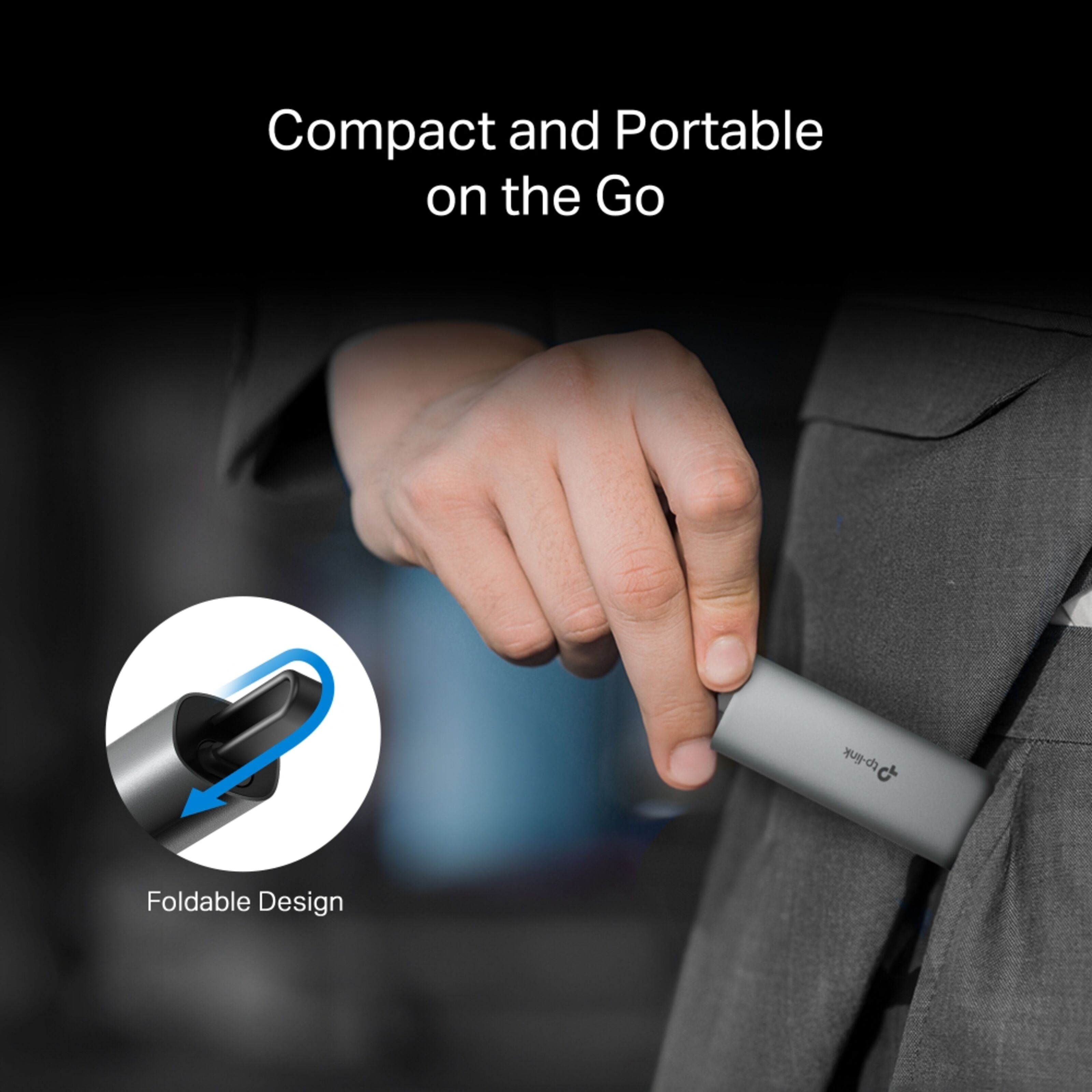 TP-link UE302C Nettverksadapter USB-C 2,5 Gbps