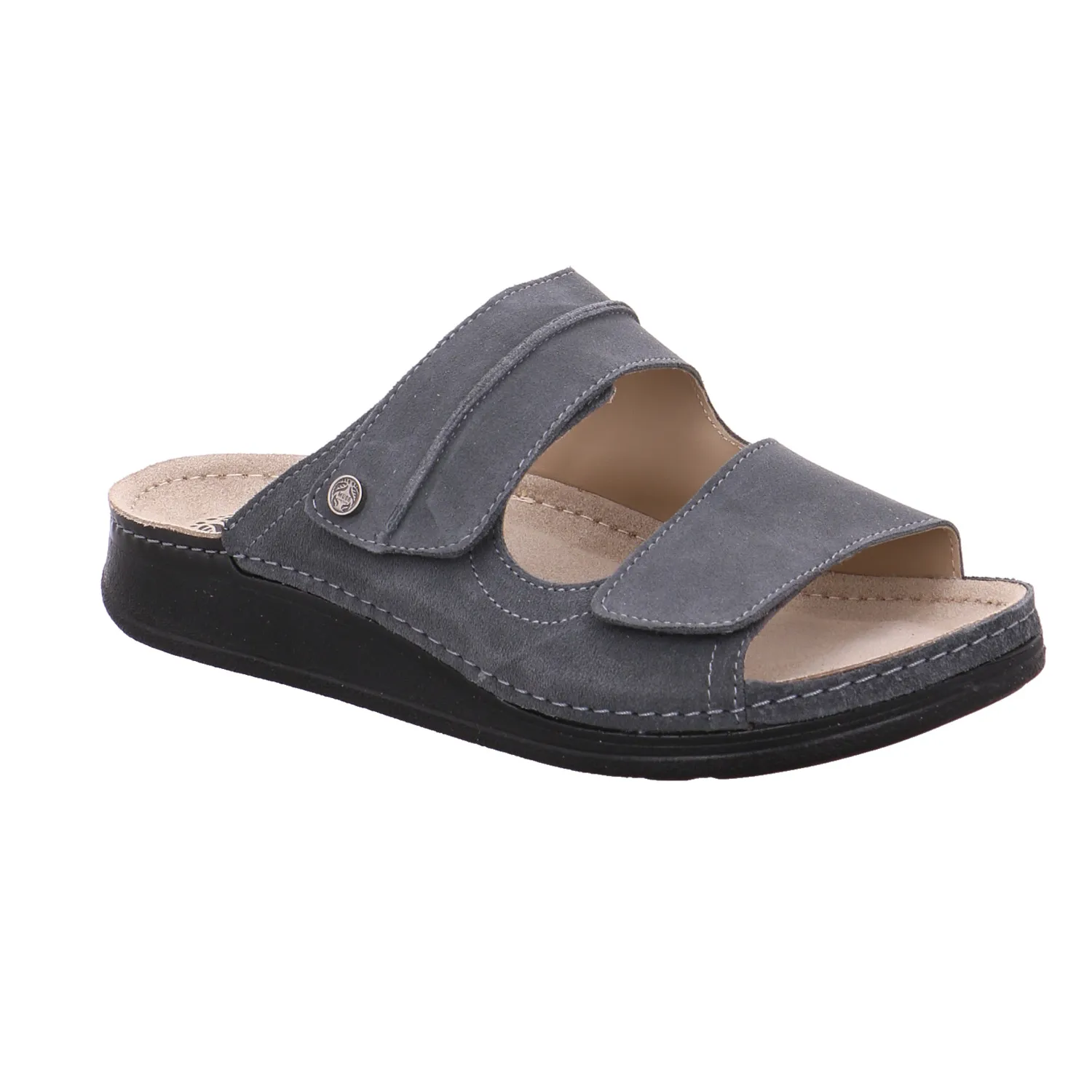MUBB Bio-Mûles Grau Leder