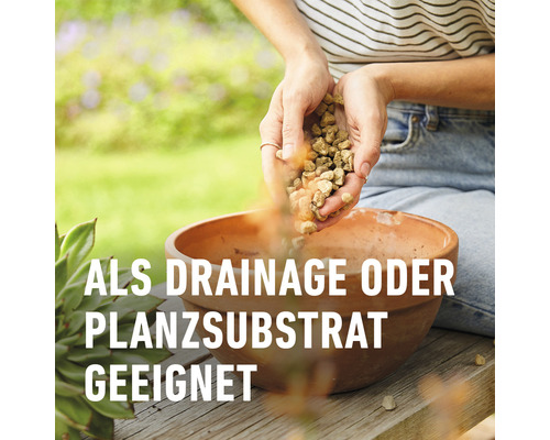 Granuplant Drainage & Plantkorrels COMPO BIO 40 L 100% Natuurlijk Puimsteen Duurzaam Geëxpandeerd Klei Alternatief