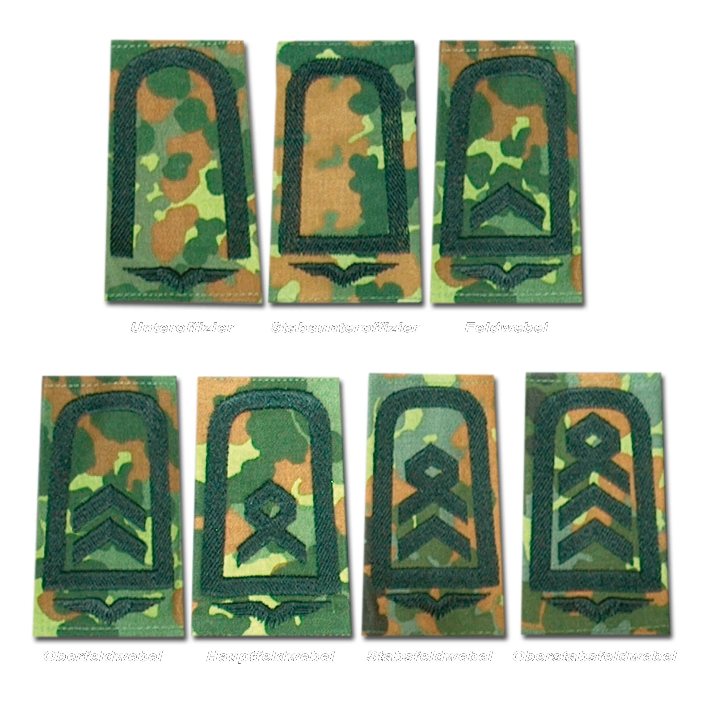 Diverse -  BW Rangabzeichen Luftwaffe Flecktarn