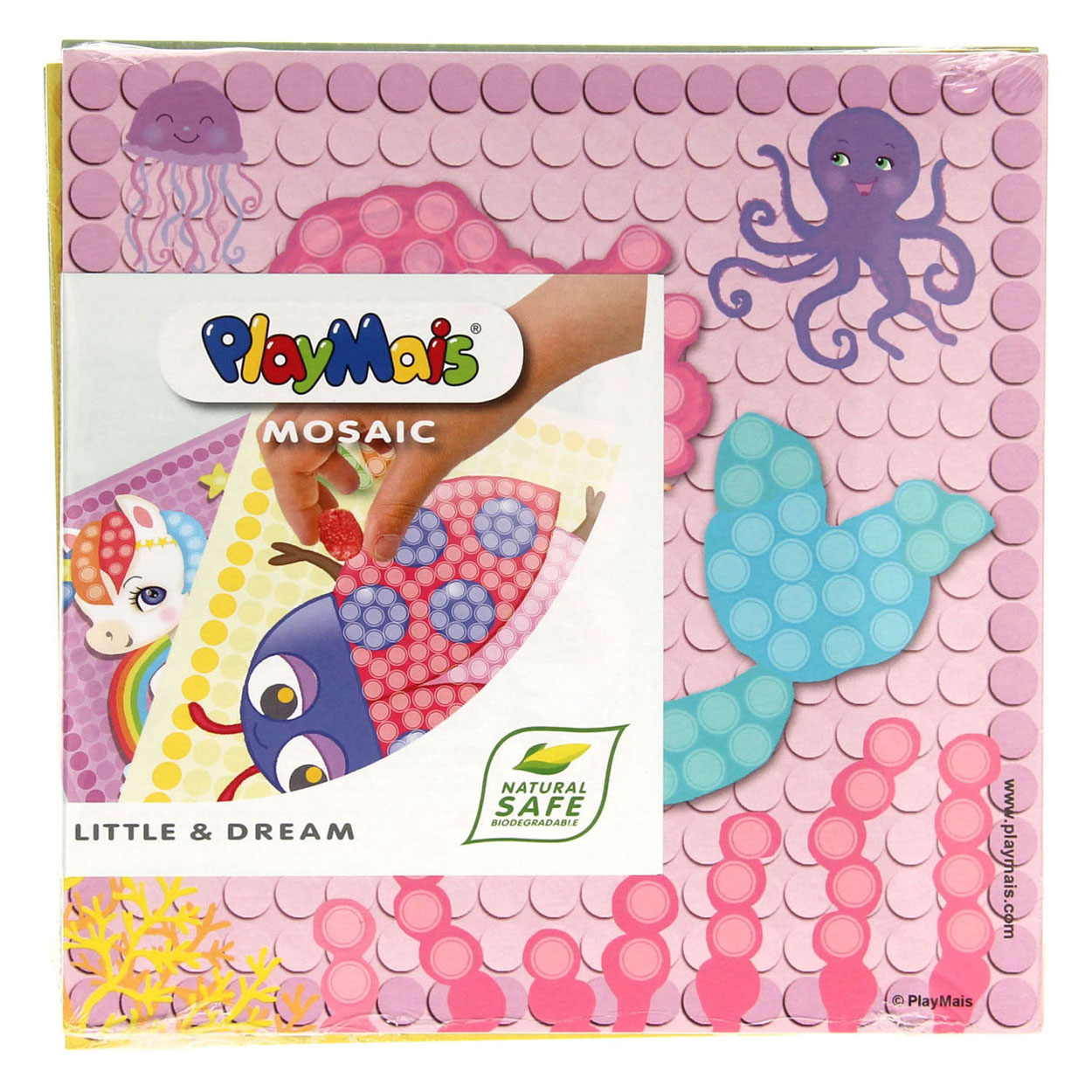 PlayMais Mosaic Kaarten Versieren, 24st.