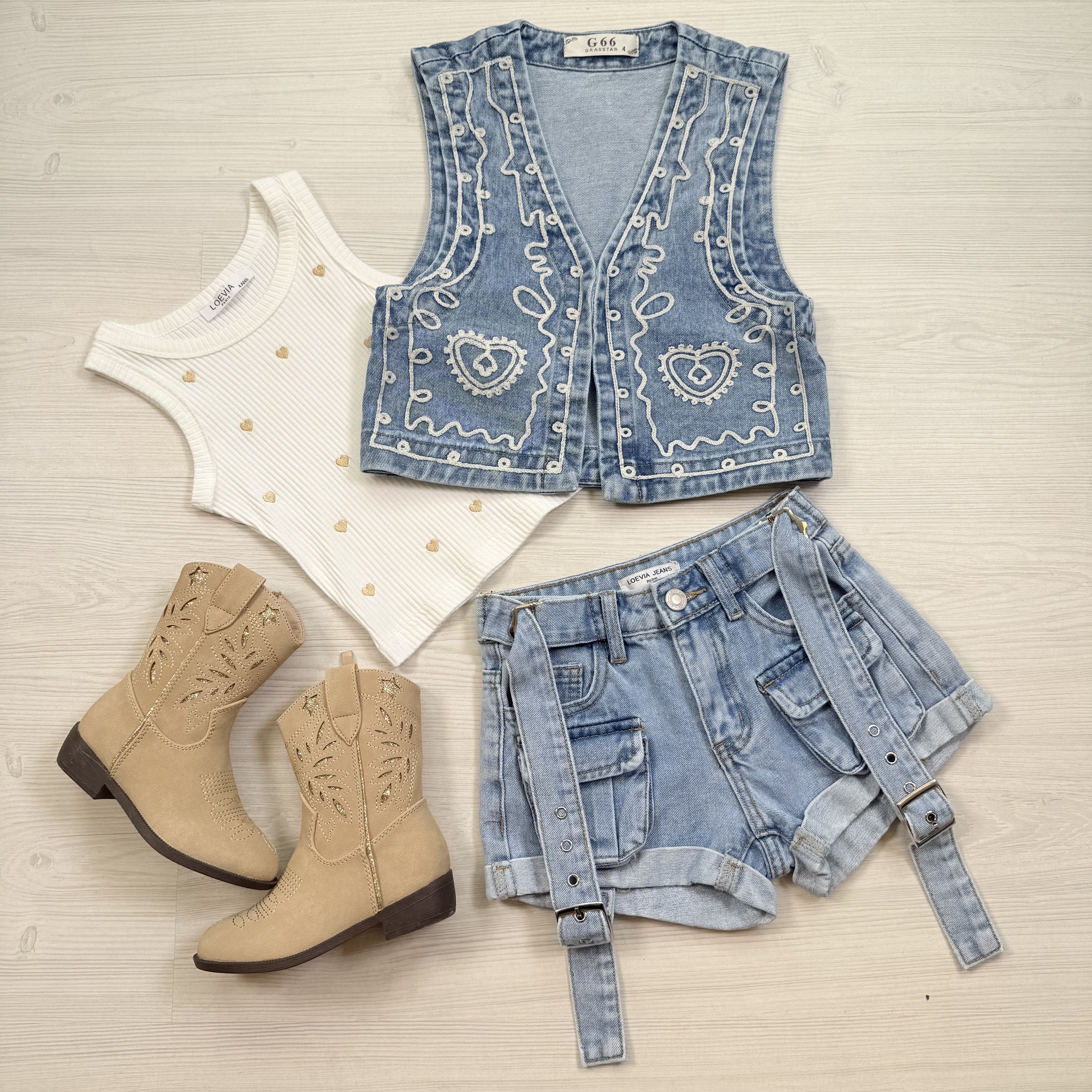 Awesome denim gilet