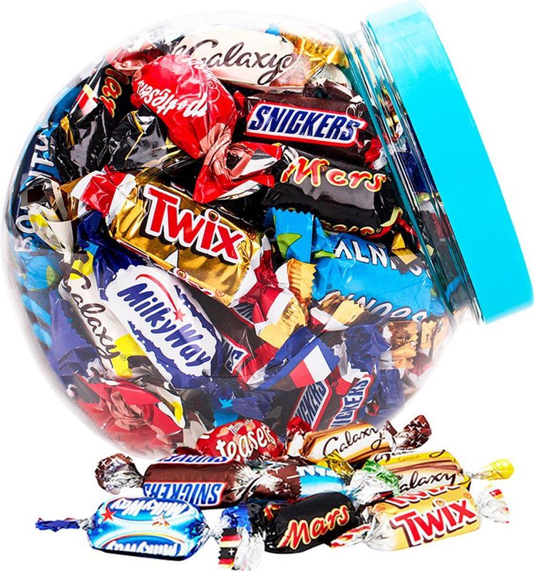 Mars - Celebrations - Chocolademix - 600g - Mix van Snickers, Twix, Bounty, Maltesers, Galaxy, MilkyWay