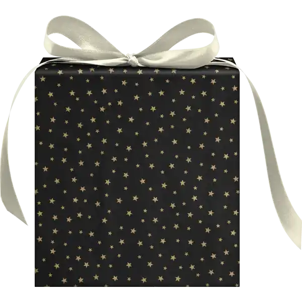 GRAPKT Geschenkpapier schwarz / weiß / gold
