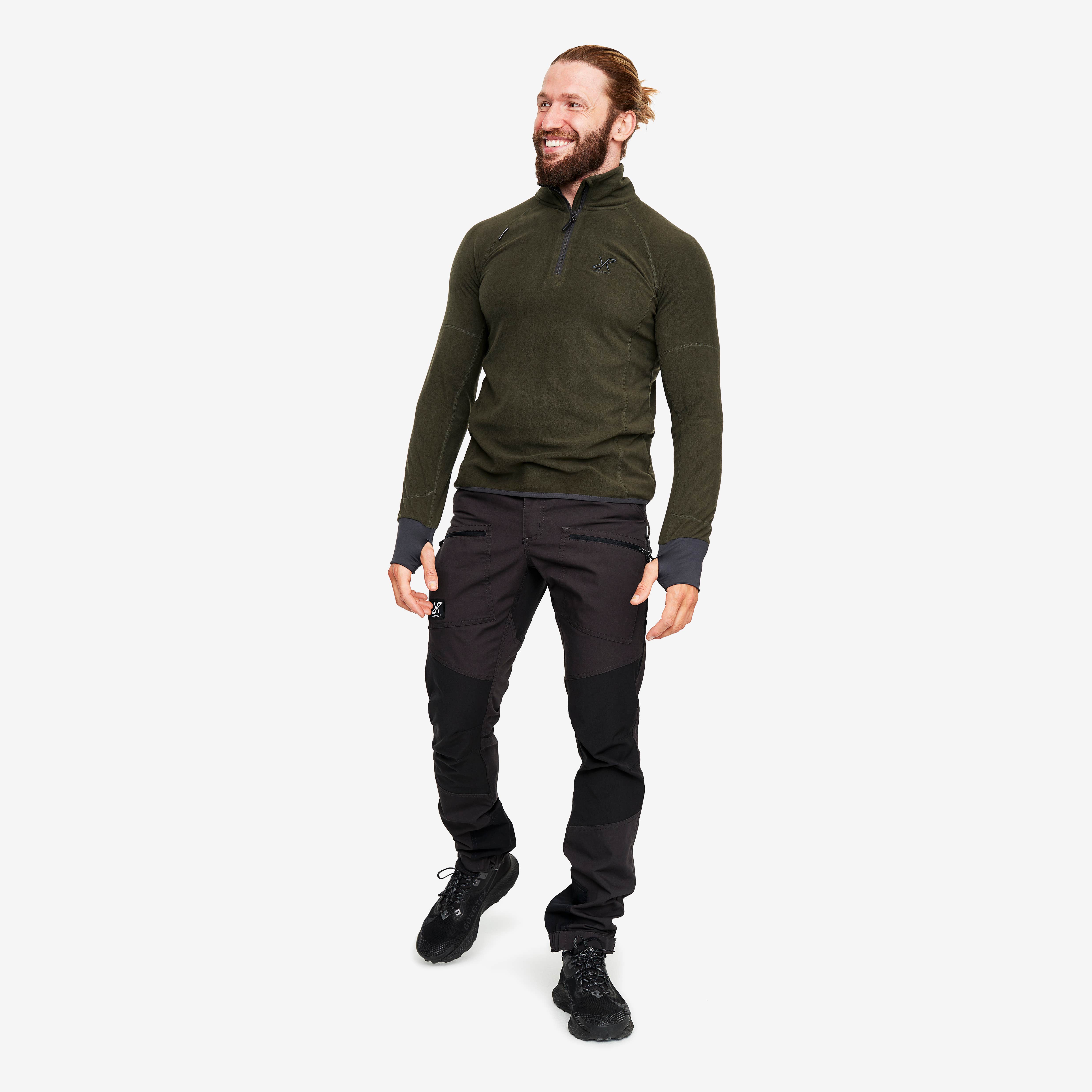 Trekker Fleece Herre Forest Night