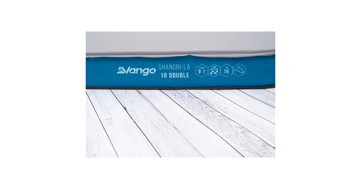 VangoShangri-La II 10 Double slaapmat  (Grijs/blauw)