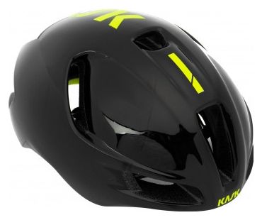 KASK UTOPIA - BLACK YELLOW FLUO - Casque Route