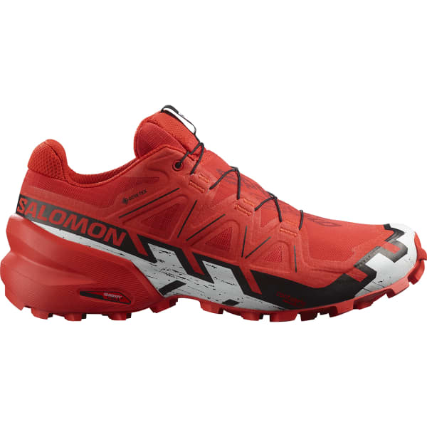Chaussure trail SALOMON SPEEDCROSS 6 GORE-TEX FIERY RED/BLACK/WHITE