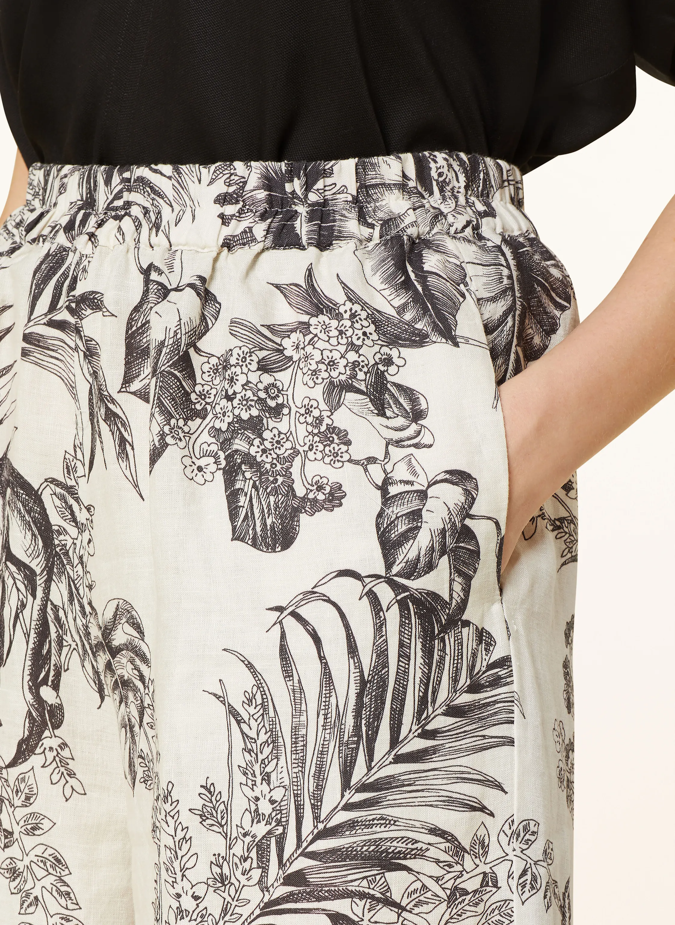 ANGOOR Marlenehose aus Leinen