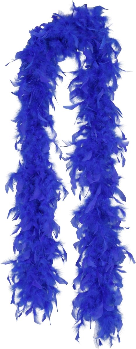 Blauwe Boa Veren 80gr