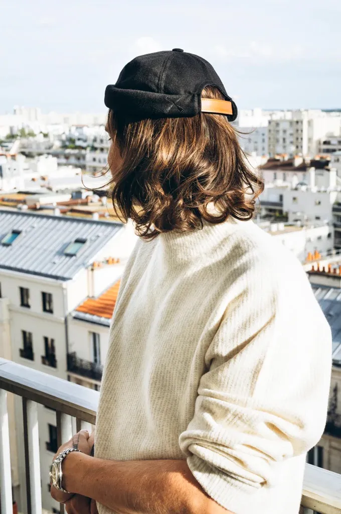 Bonnet Miki Docker Beanie Béton Ciré