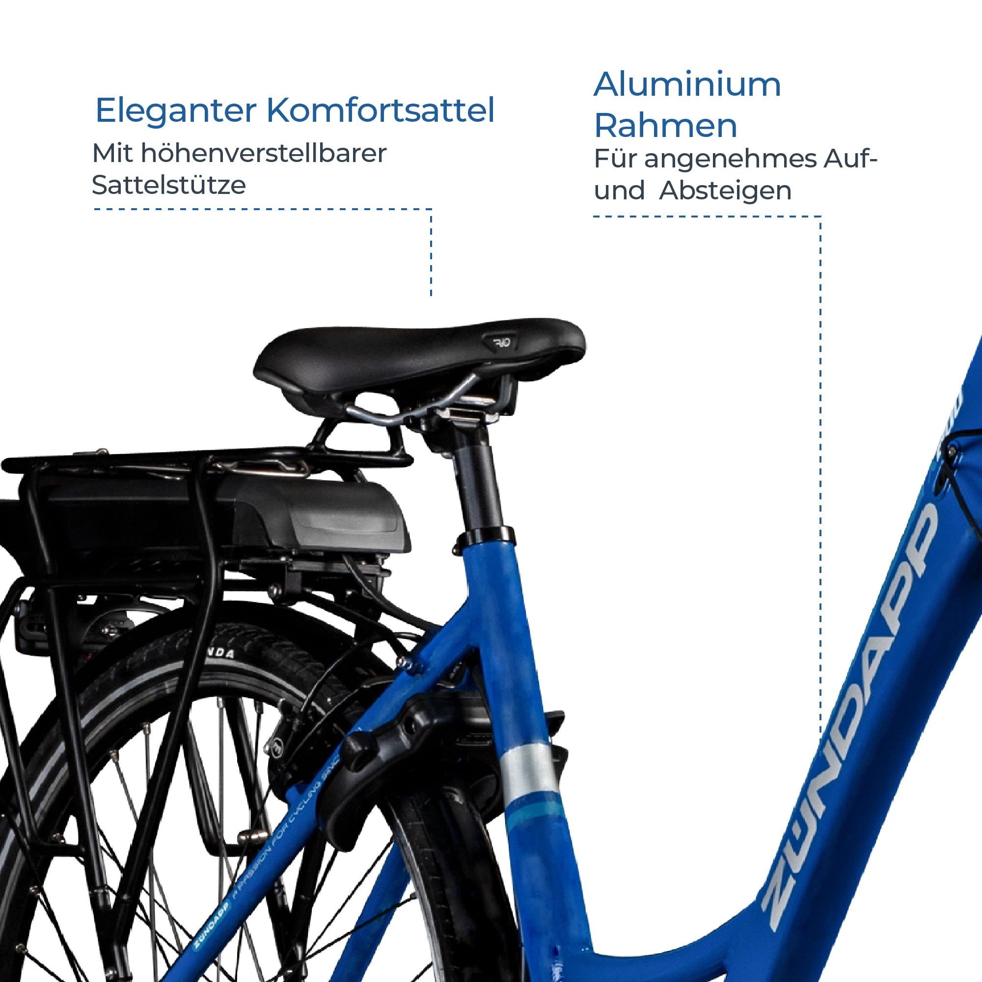 Zündapp X200 E Bike Damenfahrrad 155 - 180 cm Stadtrad Pedelec Bosch