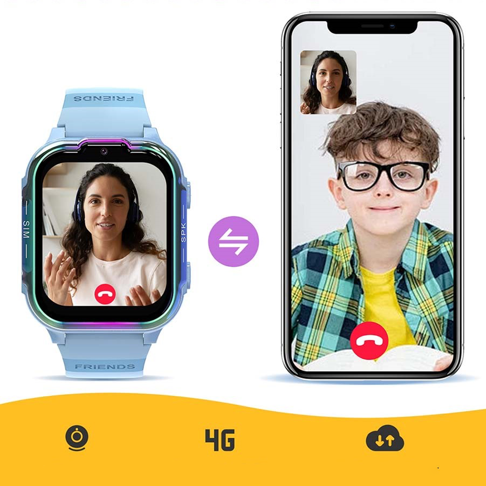 Kinder GPS Fitness Tracker Smart Watch 1.83