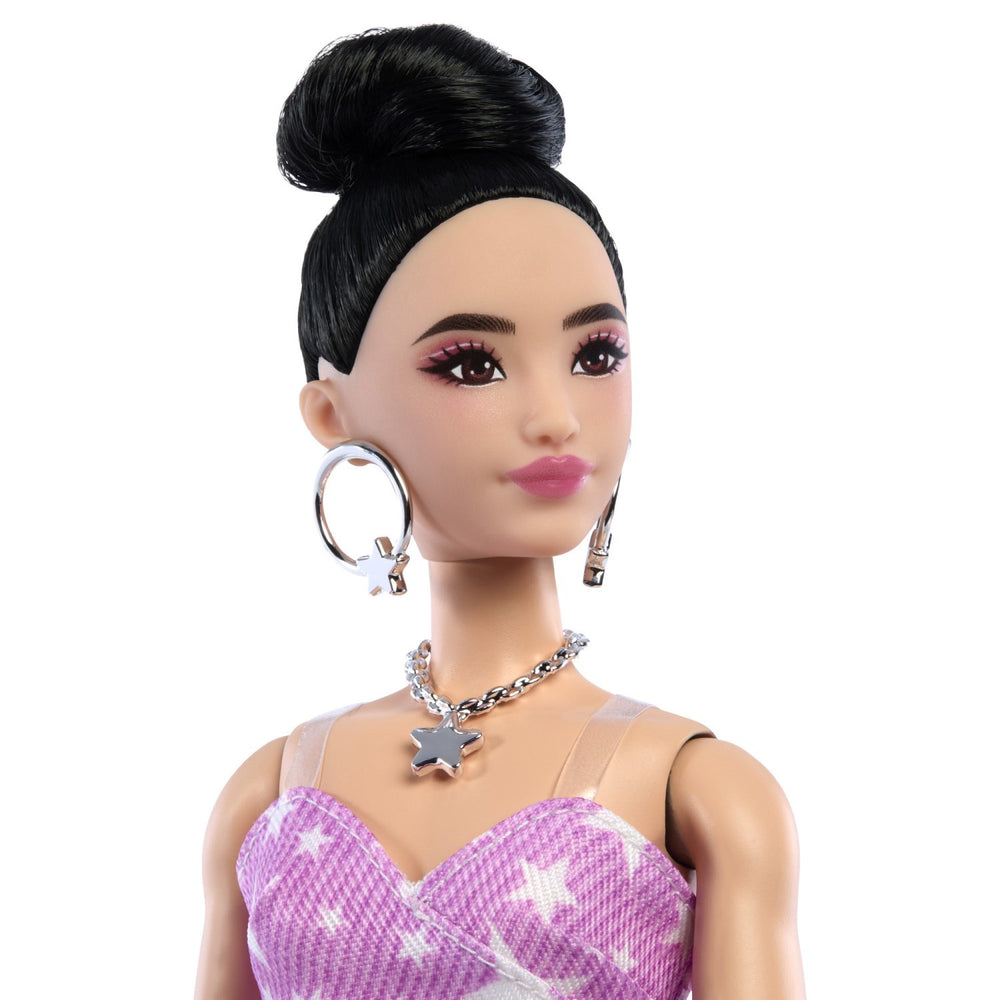 Køb Barbie® Deluxe Lyserød Denimstjerne-wrap Asiatisk
