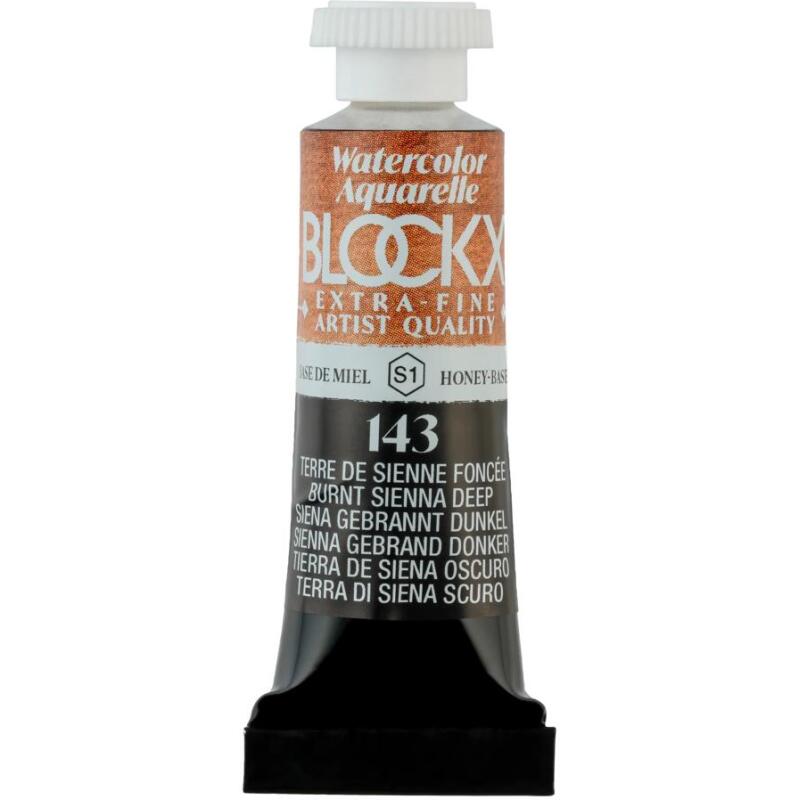 Aquarelle extra-fine tube 5ml - Terre de Sienne foncée
