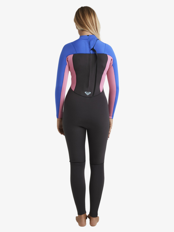 4/3mm Prologue+ Combinaison de surf back zip Bleu Femme