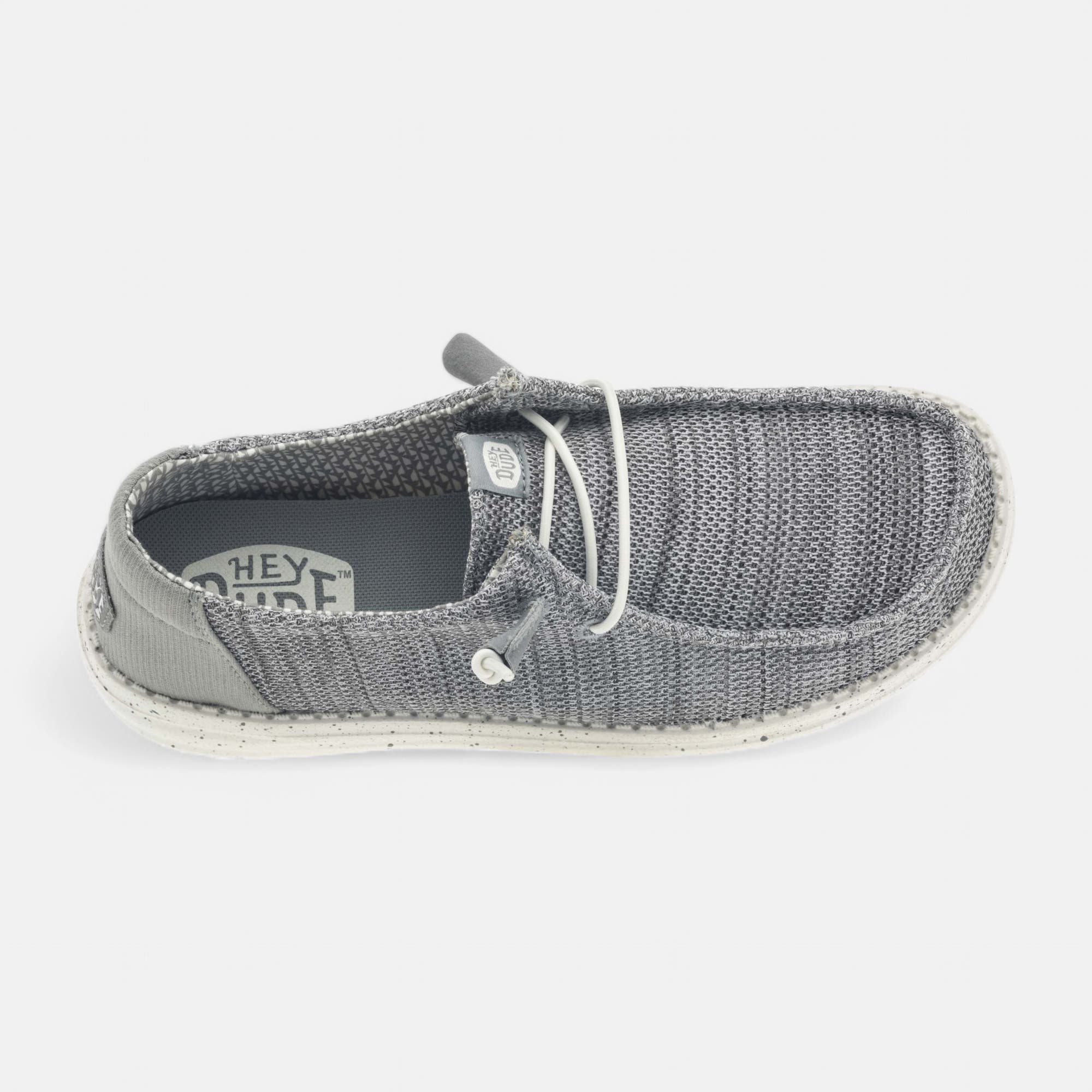 Baskets en toile Femme gris