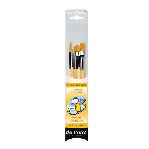 da Vinci JUNIOR Starter Set, Serie 4218 Malpinsel-Set