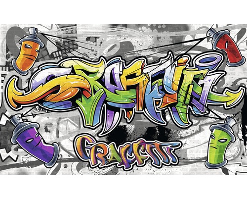 Vliesbehang 2295 VEXXXL Street Graffiti 4-delige set 416 x 254 cm