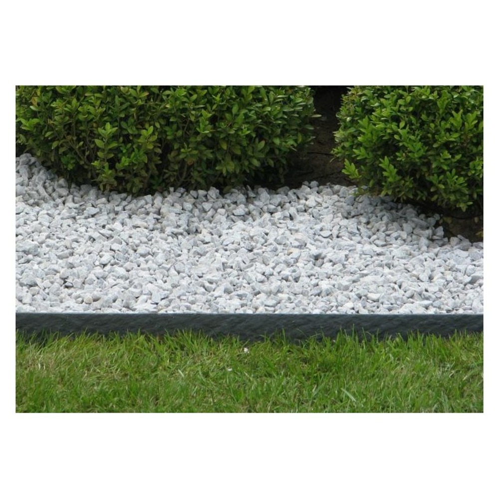 Bordure de jardin droite 1,2 m x 14 cm - gris