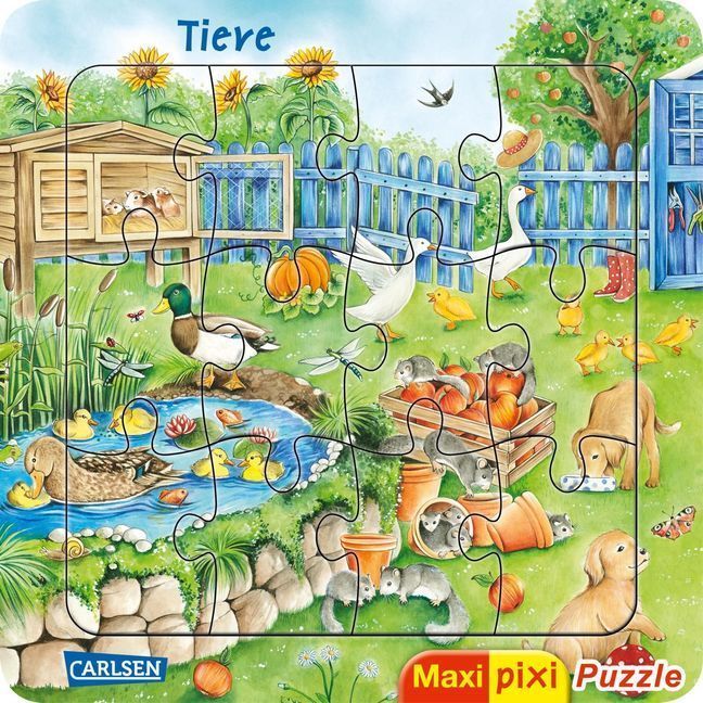 Maxi Pixi Puzzle - Maxi Pixi: Maxi-Pixi-Puzzle: Tiere