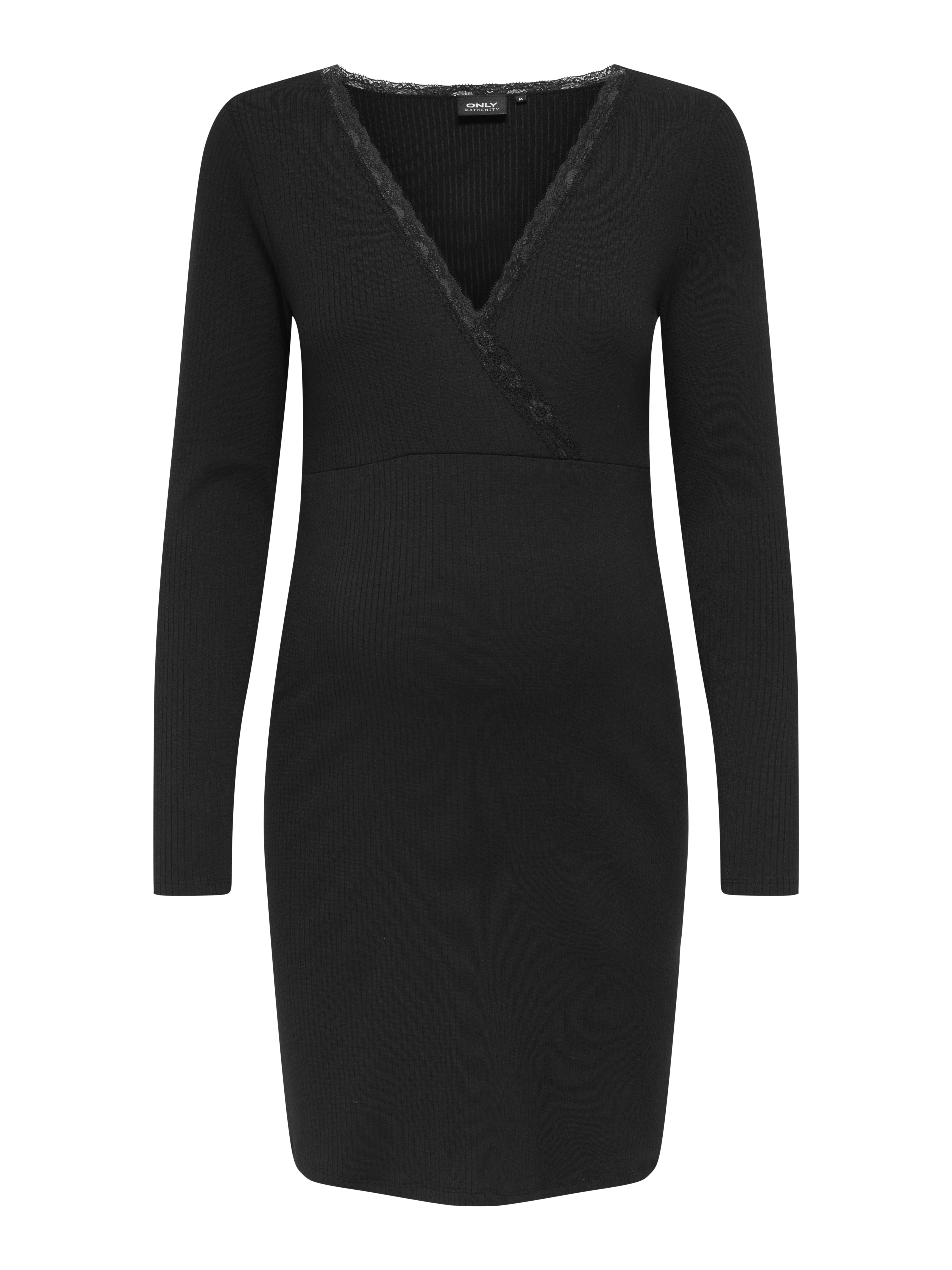 OLMIPASS Midikleid Black
