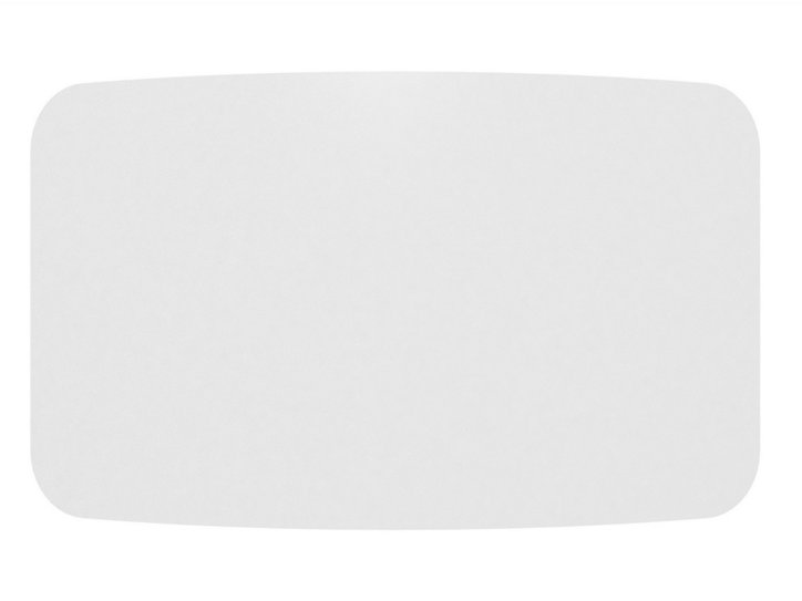 Radiateur à inertie pierre naturelle Mazda Curvado Dual Kherr blanc 1500 W