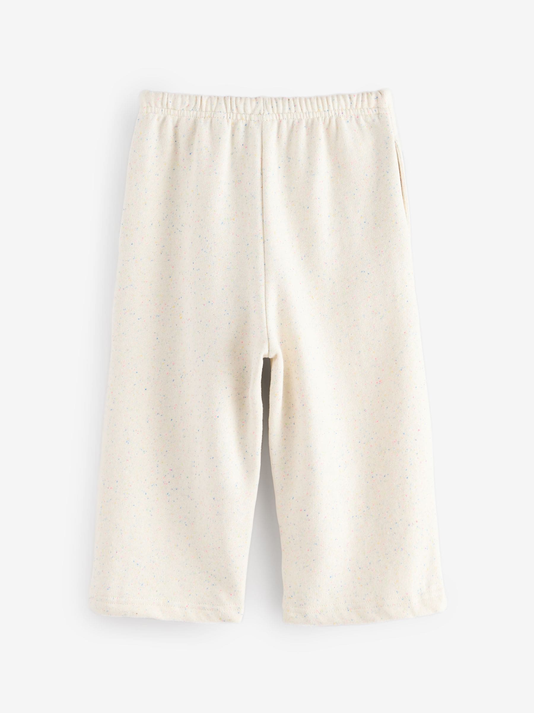 Roze/blauw/beigebruin - Set van 3 joggingbroeken met wijde pijpen (3mnd-7jr)