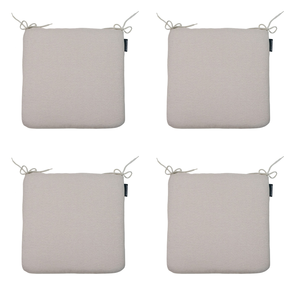 Madison Napels taupe Zitkussen - Set van 4
