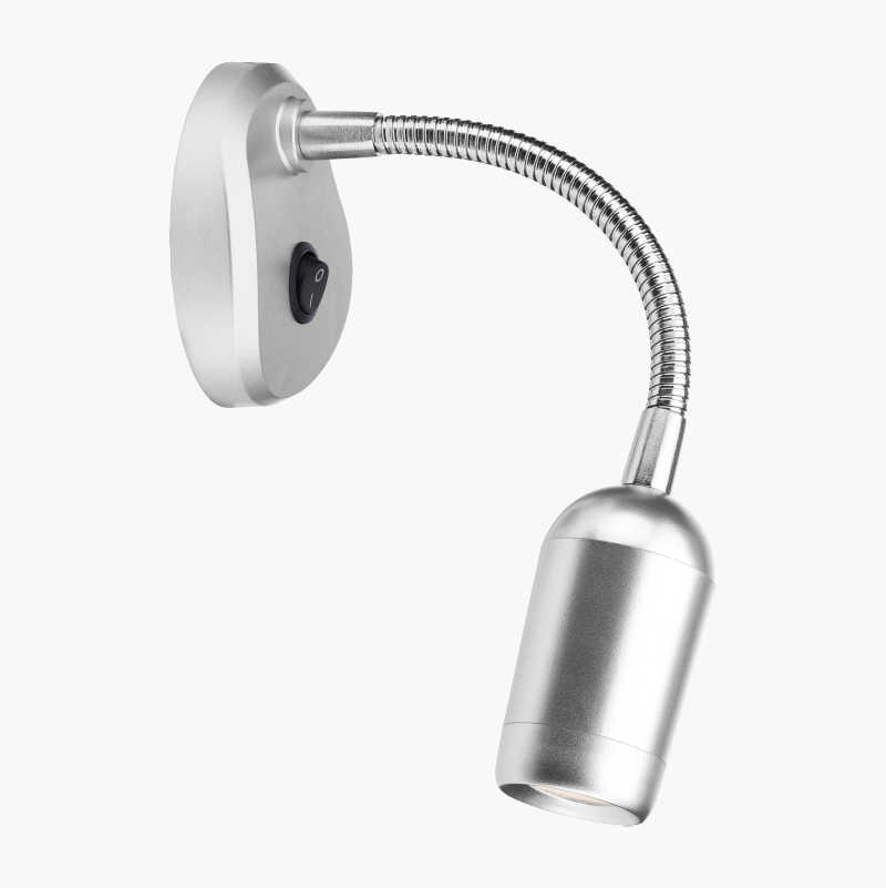 Leselampe LED, bøybar arm