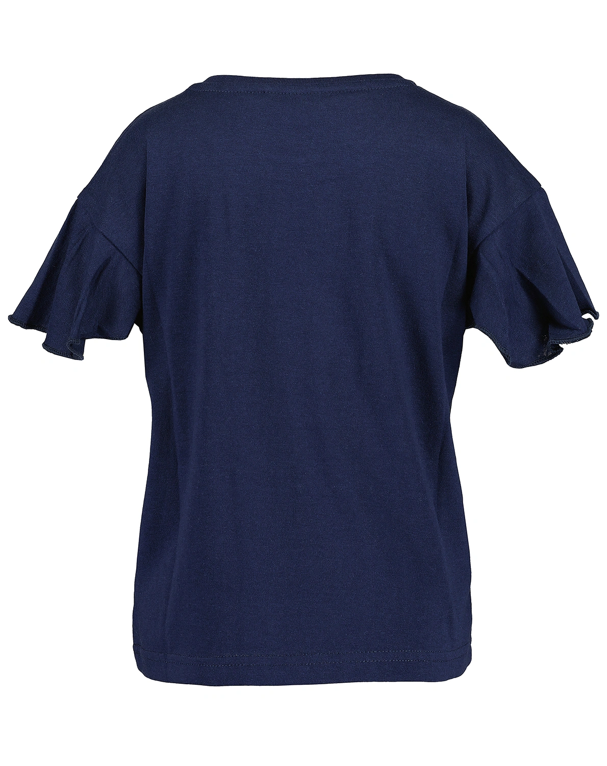 T-Shirt GIRLS HORSE CLUB mit Wendepailletten in blau
