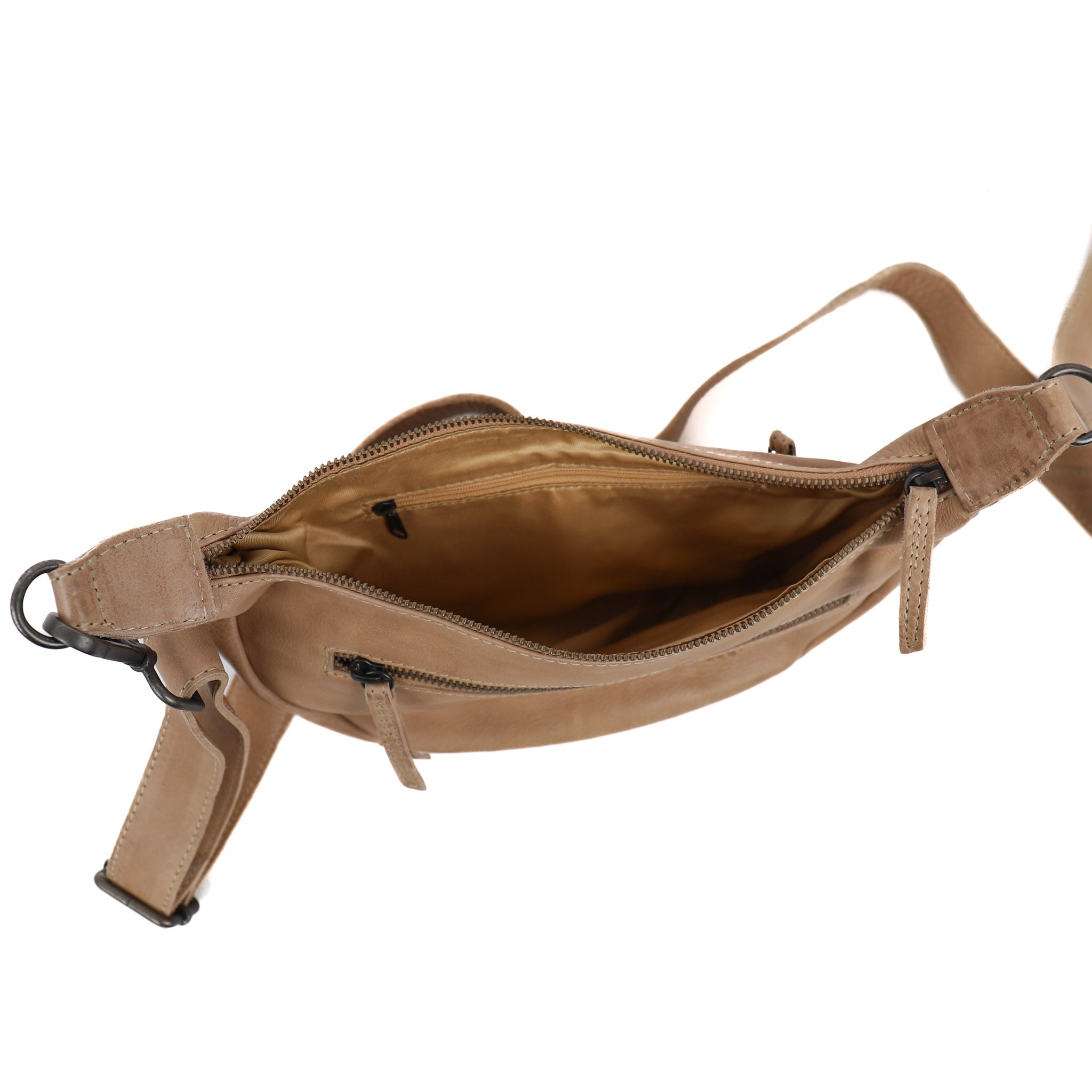 Crossbody tasje 'Clara' beige Beige