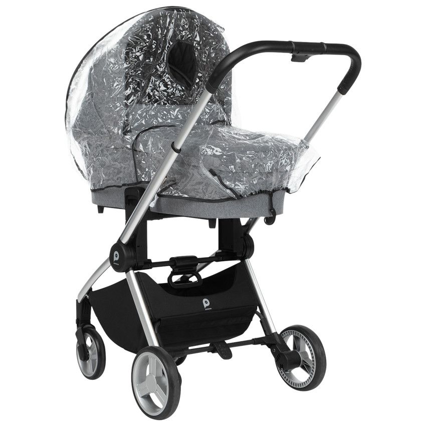 Protection de pluie pour landau Simone - Ecru