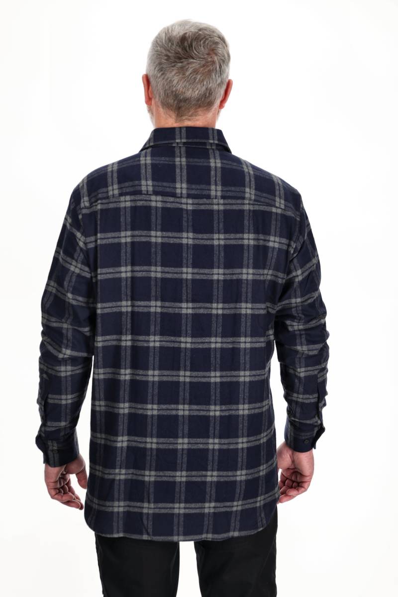 Asivik Blåvand LS skjorte, herre (Dark Blue) - Spejder Sport