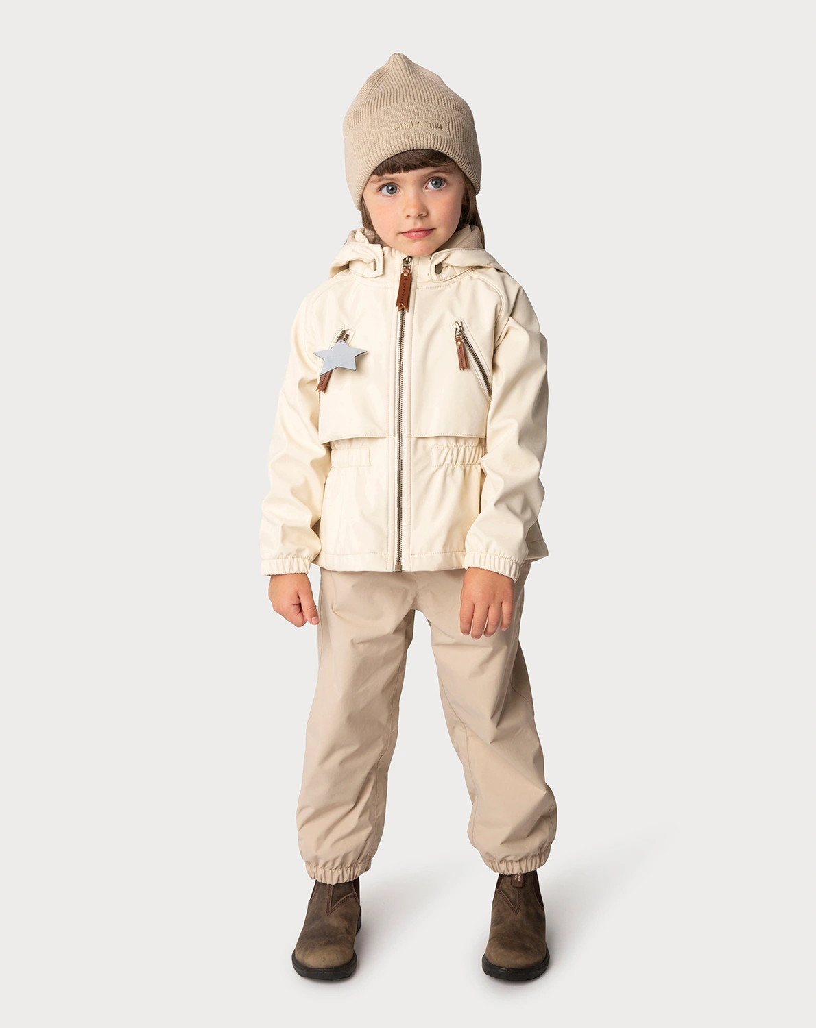 Softshelljacke MATALGEA in angora cream
