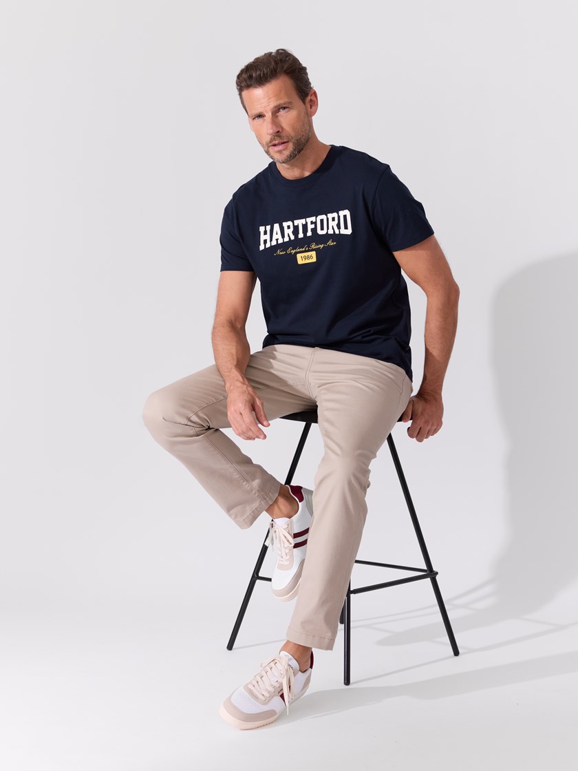 Hartford t-skjorte Black Iris