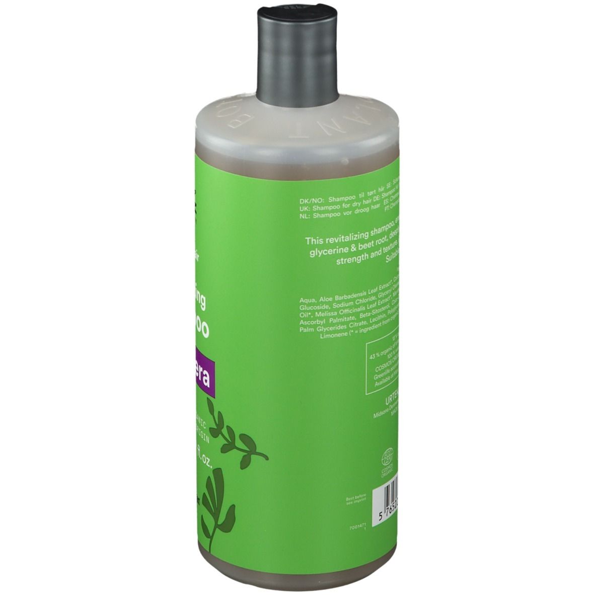 Urtekram Aloe Vera Haar Shampoo Vitalität für trockenes Haar