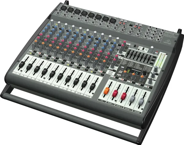 Behringer PMP4000, 20 kanaler, 1050 W, Sort