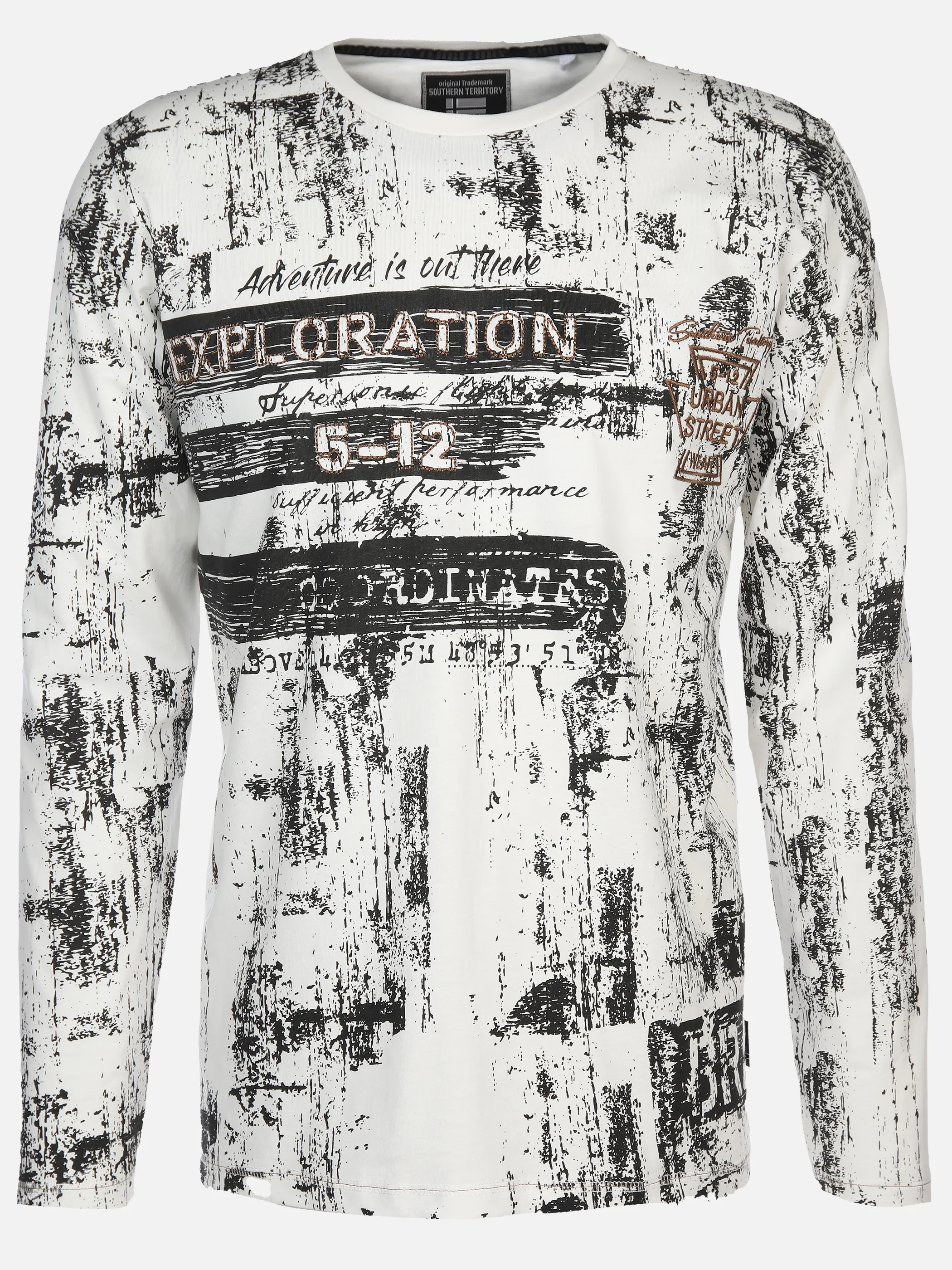 Herren Longsleeve mit Print