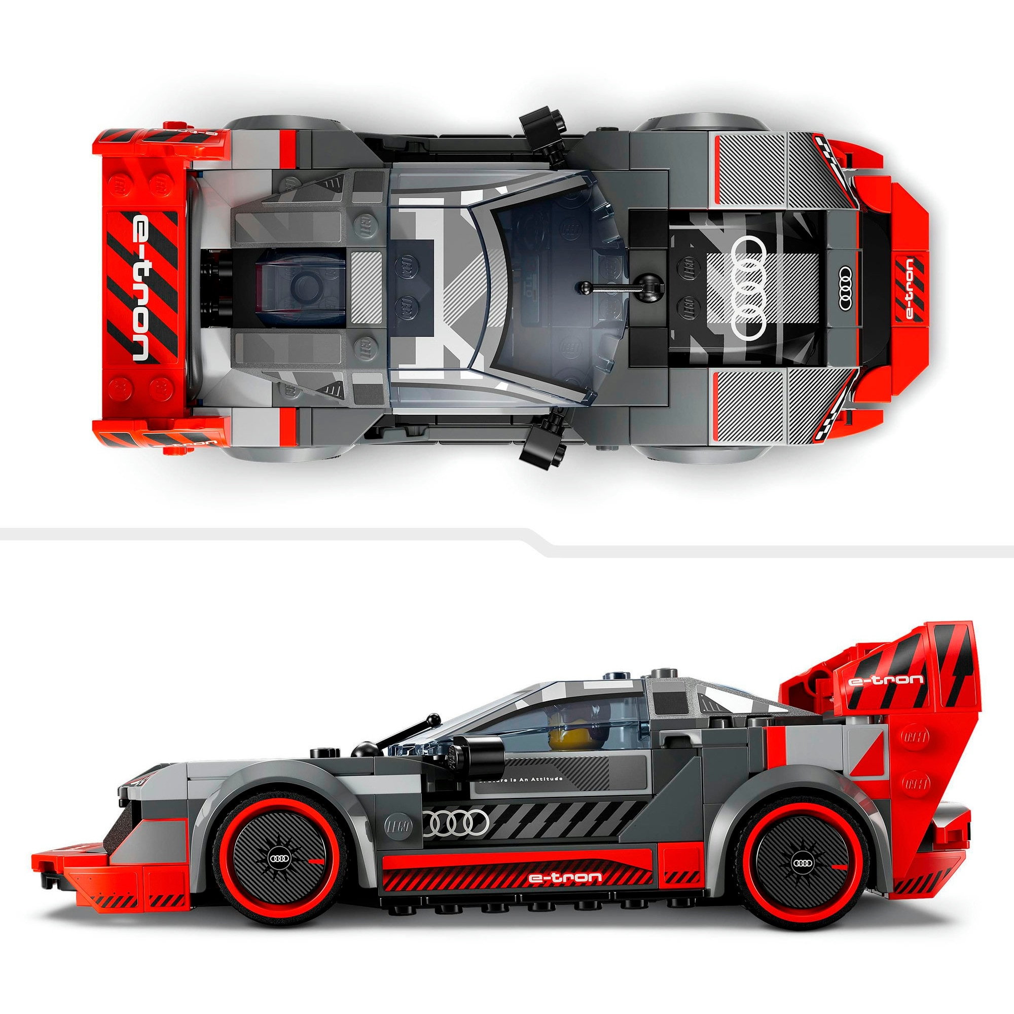 LEGO Konstruktionsspielzeug Speed Champions Audi S1 e-tron quattro Rennwagen