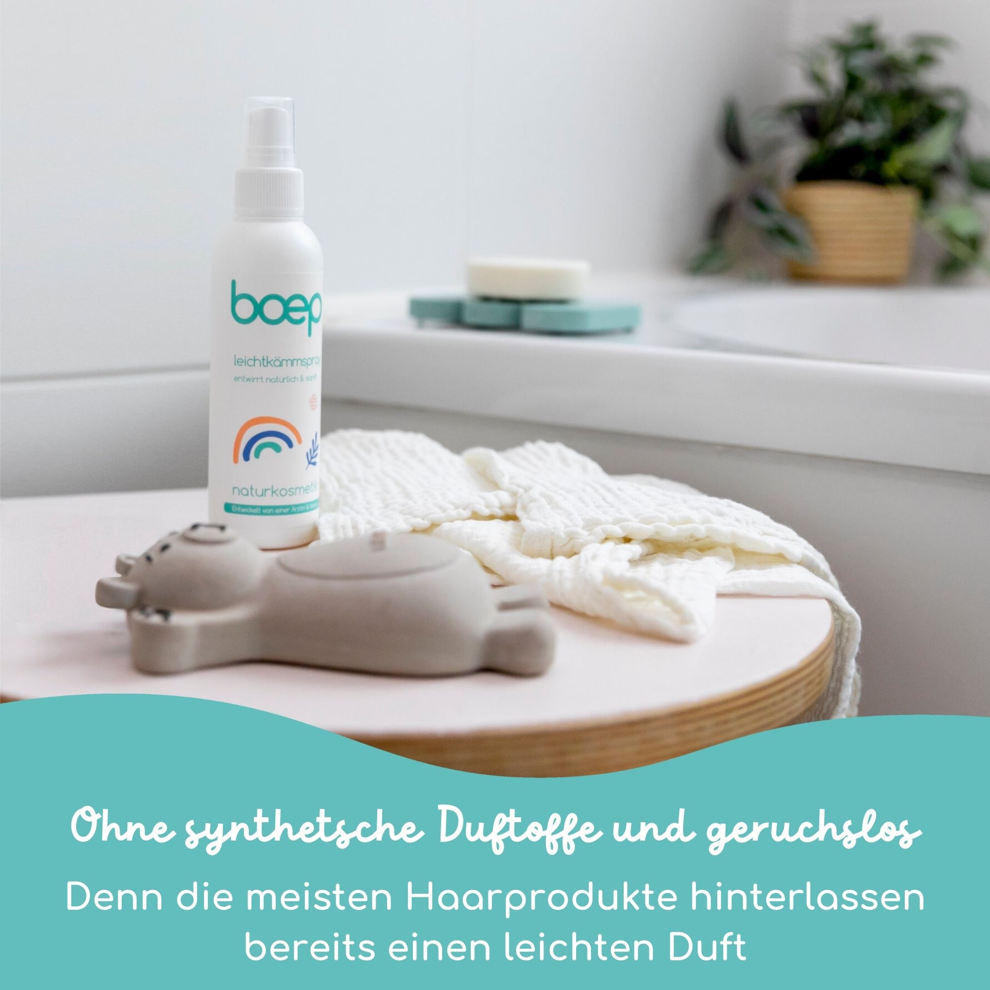 das boep Kids Leichtkämmspray ohne Duft