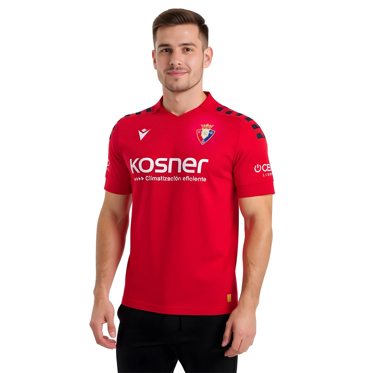 Camisola Macron CA Osasuna Primeiro Equipamento 2025-2026