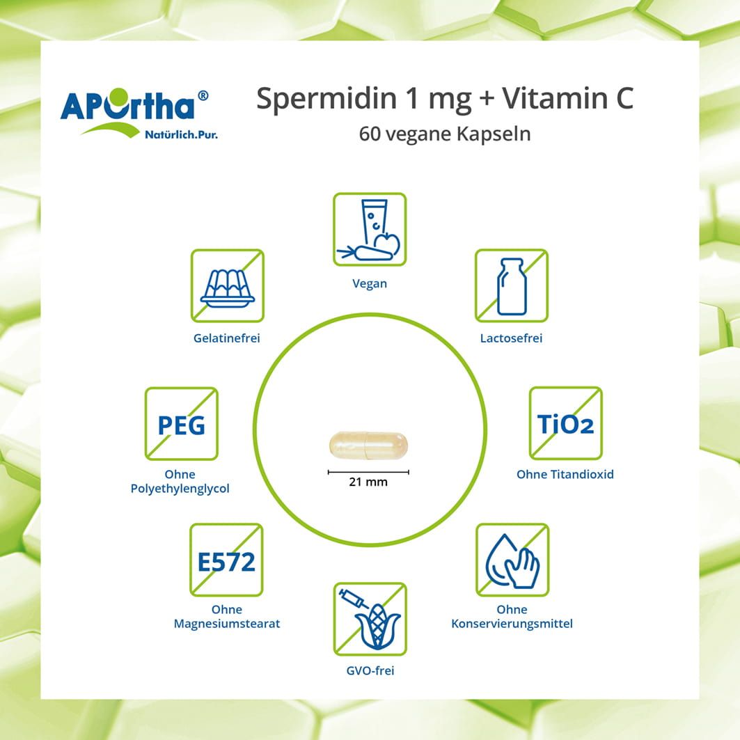 APOrtha® Spermidin Kapseln - 1 mg