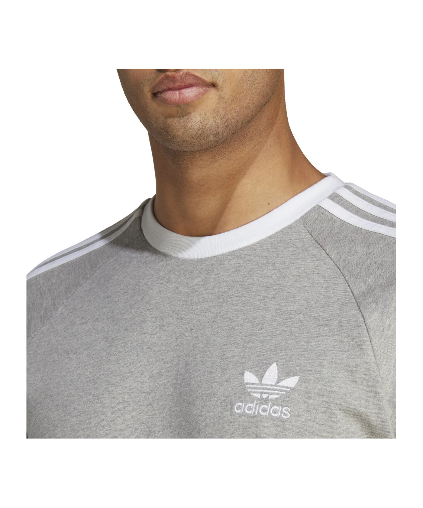adidas Originals Adicolor Classics 3-Stripes Tee Grey