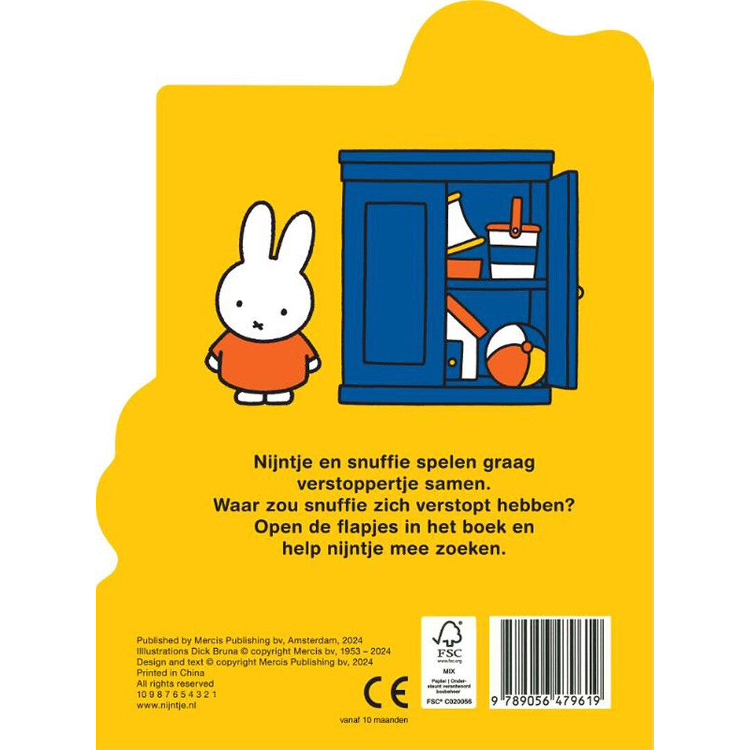 Nijntje kartonboek nijntje zoekt snuffie